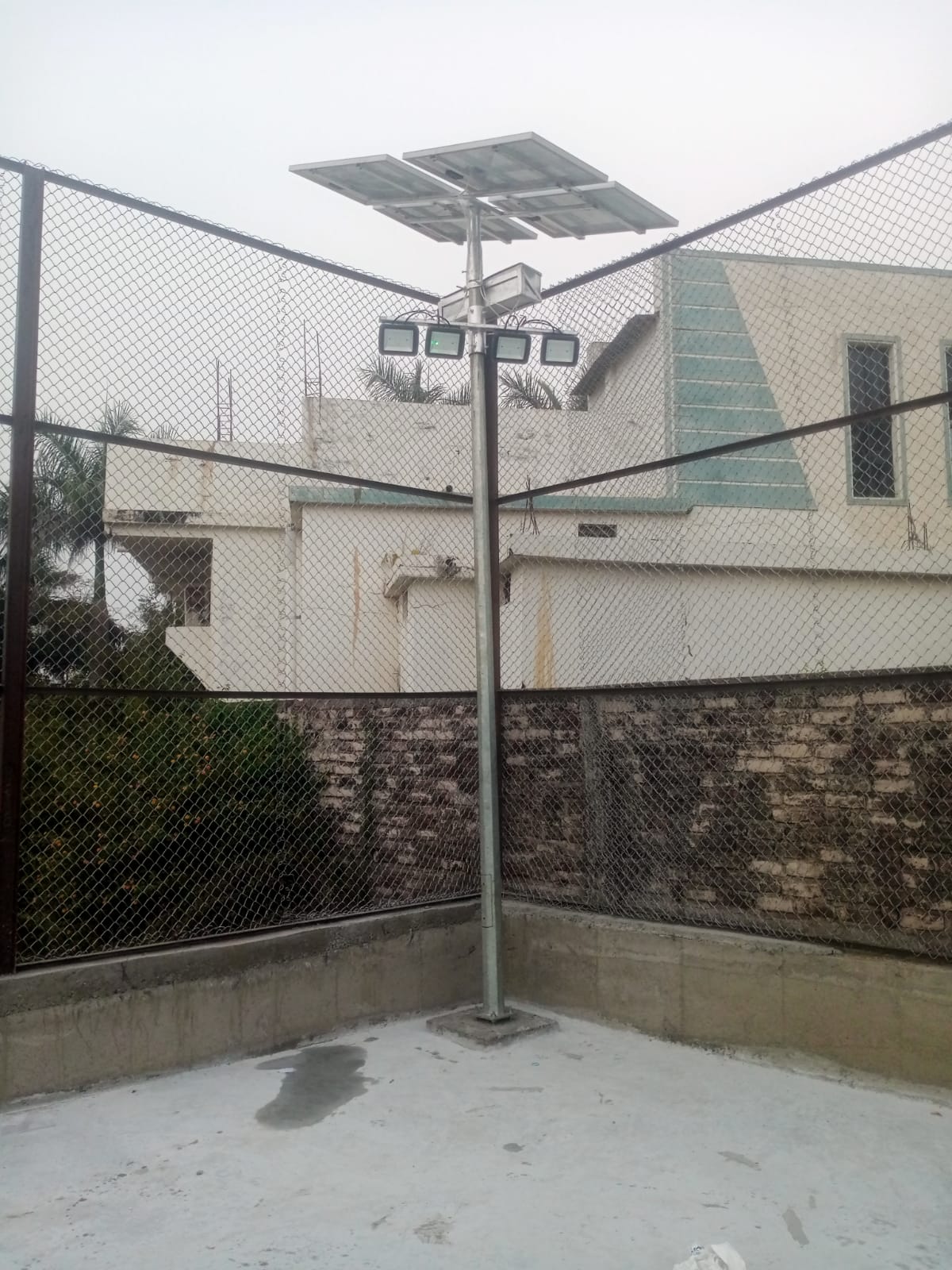 SOLAR HIGH-MAST LIGHTS