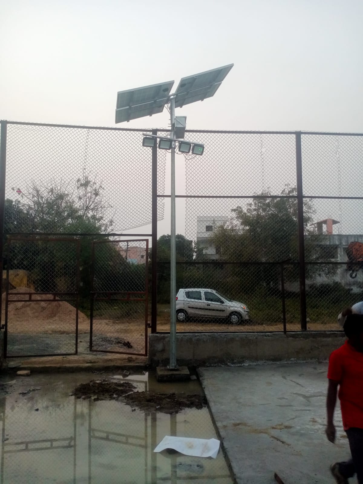 SOLAR HIGH-MAST LIGHTS